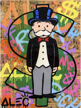 Charger l&#39;image dans la galerie, Toile Graffiti - Street art Monopoly

